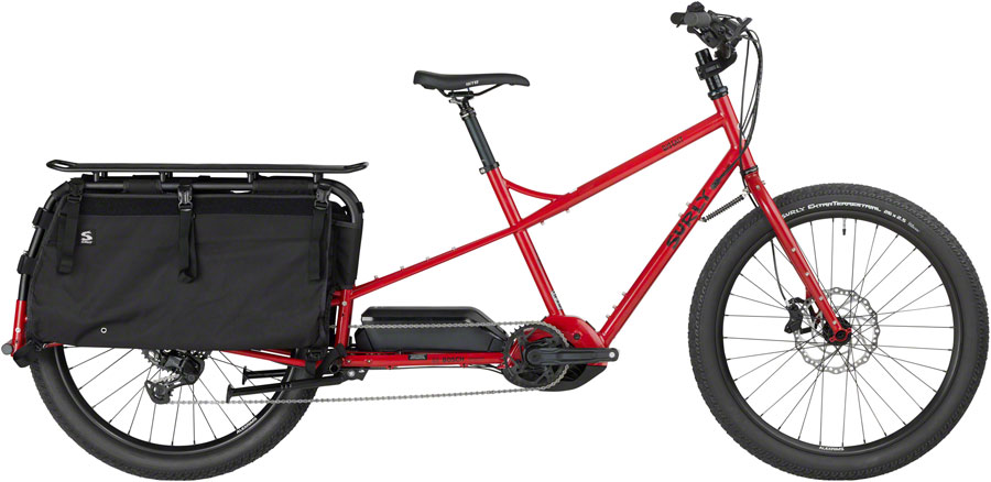 Surly Big Easy Cargo Ebike - 26", Steel, Pile of Bricks Red