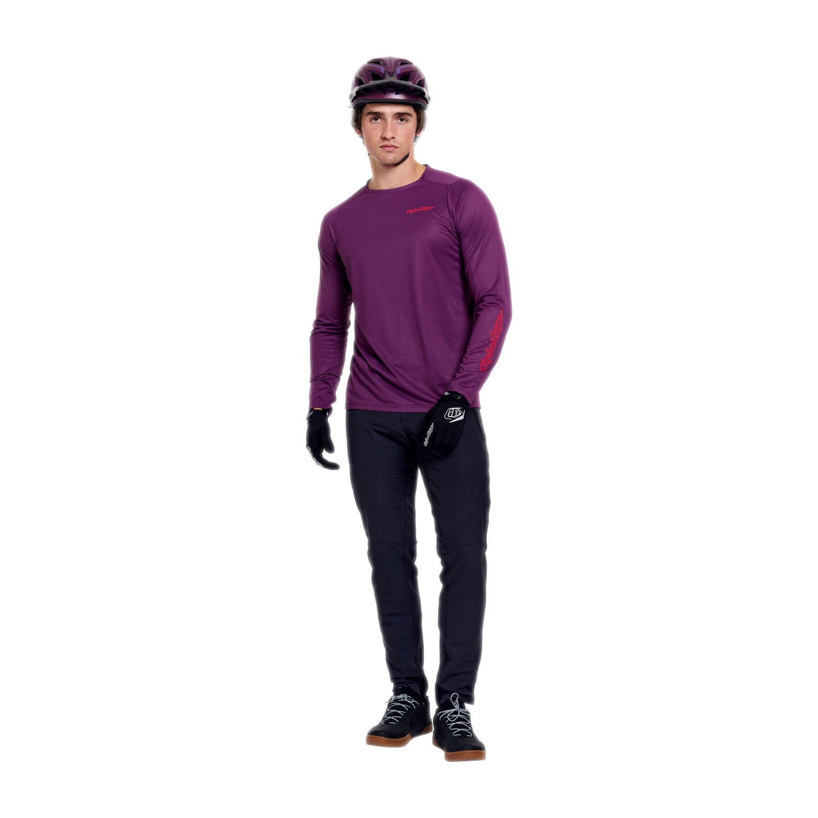 Skyline Pro LS Jersey Mono Sangria - Image 8