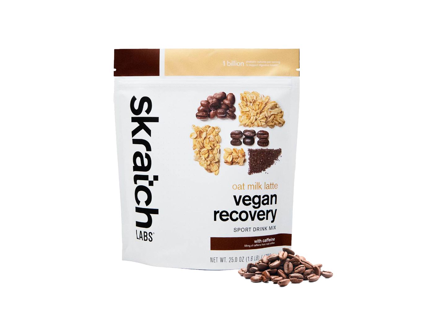 Supplement Skratch Vegan Recovery Oat Milk Latte 12 Serving