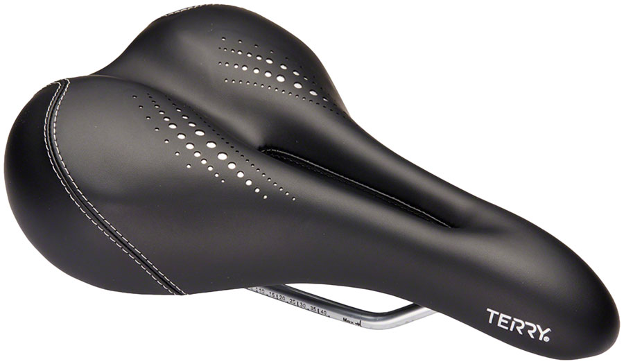 Terry Liberator X Gel Saddle - Steel, Black, Women's variant 2