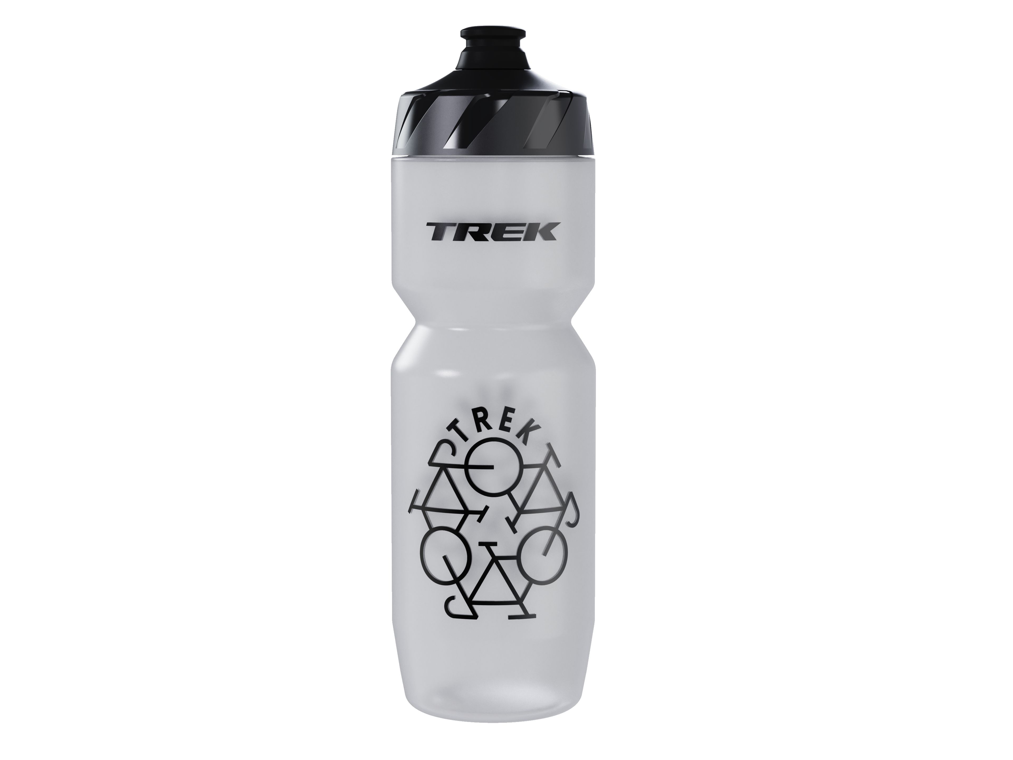 Trek Voda 26oz Triobike White/Black Bottle